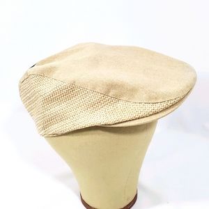 New Newsboy Hat Cap Size Small Tan